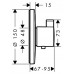 Термостат Hansgrohe Ecostat S 15755000 для душа