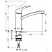 Смеситель Hansgrohe Focus 31806800 для кухонной мойки Смеситель Hansgrohe Focus 31806800 для кухонной мойки