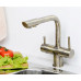 Смеситель Wasserkraft A8037 для кухонной мойки, светлая бронза Смеситель Wasserkraft A8037 для кухонной мойки, светлая бронза