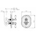 Термостат Nicolazzi Thermostatico 4909 BZ 78 для душа