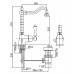 Смеситель Cezares MARGOT-LSM2-01-M для раковины