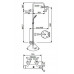 Душевая стойка Ideal Standard IdealRain Eco B1097AA для ванны с душем