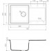 Мойка гранитная Omoikiri Sakaime 78-СH шампань