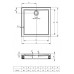 Душевой поддон Riho 249 с панелью и ножками (80 см)