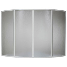 Шторка на ванну Bas Империал Ирис (4 ств. пластик)