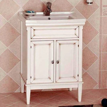 Раковина с тумбой Caprigo Джардин 60 Bianco Light vintage
