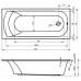 Акриловая ванна Riho Miami 180х80